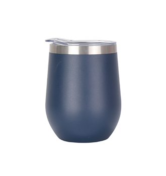 Plastic sprayed stainless steel cup