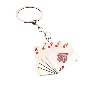 Playing Card Keychain