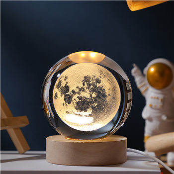 3D Solar System Crystal Ball