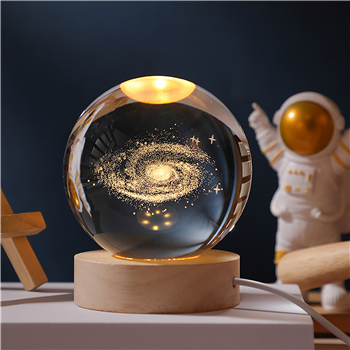 3D Solar System Crystal Ball