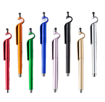 Multi-function phone holder pen