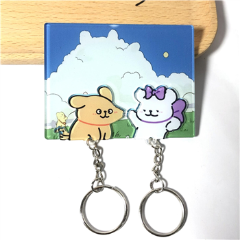 Acrylic Wall Keychain Holder