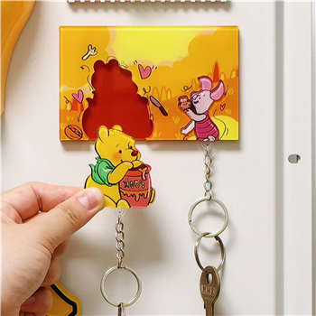 Acrylic Wall Keychain Holder