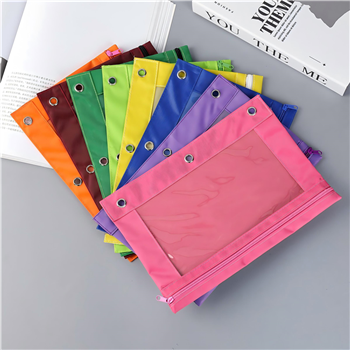 3-Ring Binder Fabric Pencil Pouch