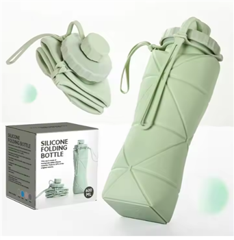 Folding Silicone Water Bottle 