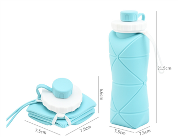 Folding Silicone Water Bottle 