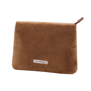 Plush Cosmetic Bag