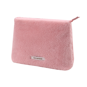 Plush Cosmetic Bag