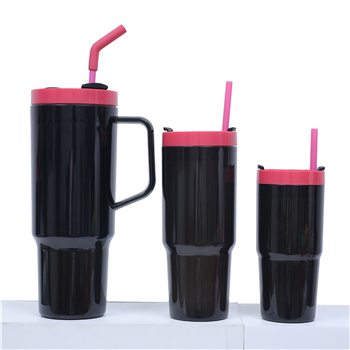 40oz 3 in 1 Travel Tumblers Set with Straw