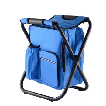 Folding Camping Chair With Cooler Bag