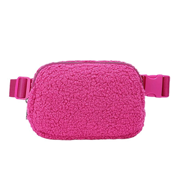 Plush Waist Bag