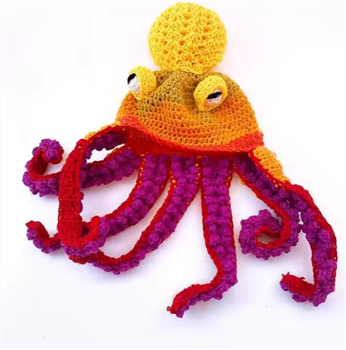 Octopus Knitted Hat