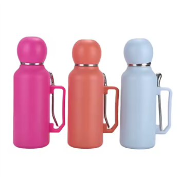 Stainless Steel Water Bottle with Spoon