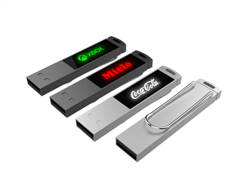 USB Flash Disk with LED Logo