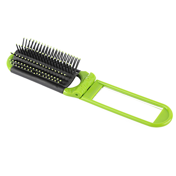 Folding Comb with Mirror