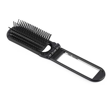 Folding Comb with Mirror