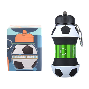 Football Retractable Water Bottle