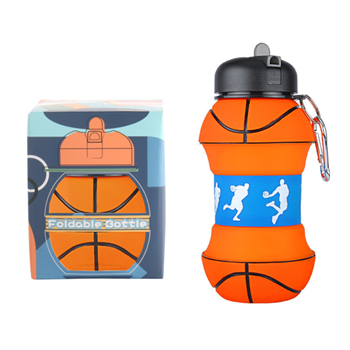 Football Retractable Water Bottle