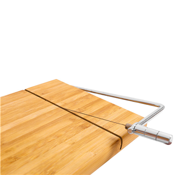 Bamboo Cutting Board with Slicer