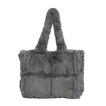 Fluffy Tote Bag for Women