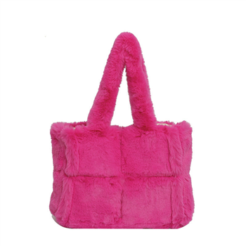 Fluffy Tote Bag for Women