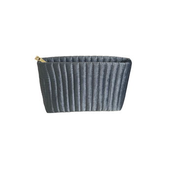 7.9'' x 3.9'' x 5.5'' Velvet Cosmetic Bag