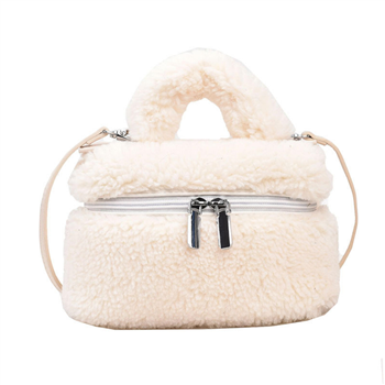 Lambswool Fuzzy Crossbody Bag