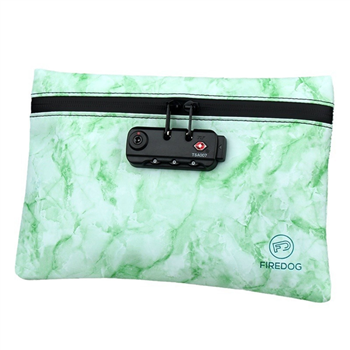 PU Leather Smell Proof Bag with Lock