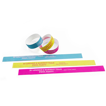 Custom Paper Wristbands