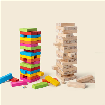 Wooden Block Tower 