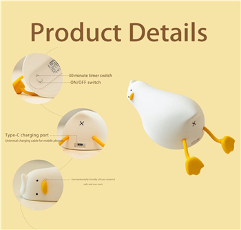 Lie in Peace Duck Sleep Lamp