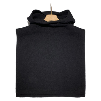 Merino Wool Hoodie Bib