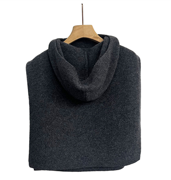 Merino Wool Hoodie Bib