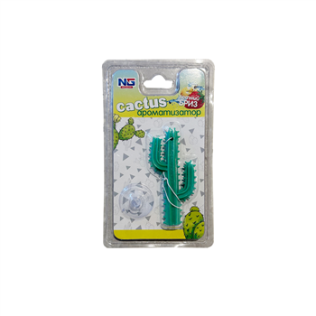 Cactus 3D PVC Air Freshener