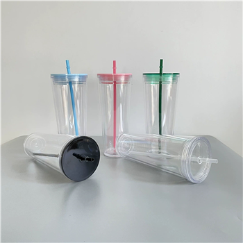 24oz Acrylic Double Wall Tumbler