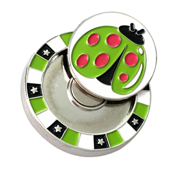 Metallic Golf Poker Chip