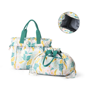 Drawstring Insulated Lunch Bag