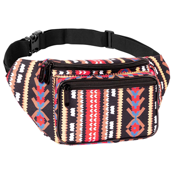 American Flag Crossbody Waist Bag