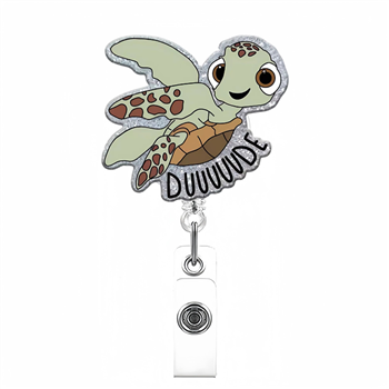 Acrylic Retractable Badge Reel 