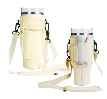 Neoprene Water Bottle Cover & Adjustable Strap