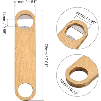 Wooden Beer Bottle Opener