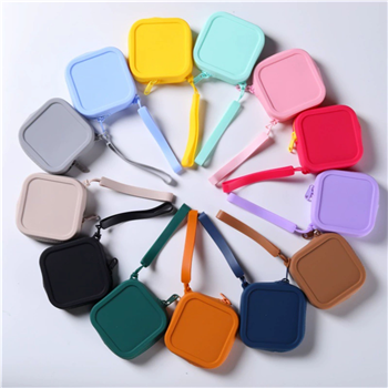 Silicone Square Coin Purse 
