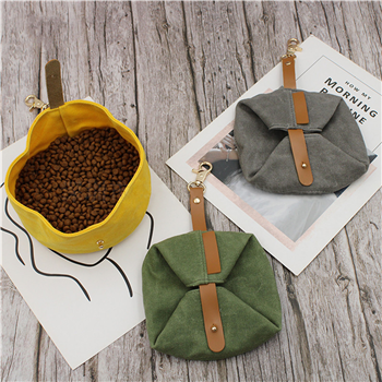  Travel Dog Food & Water Bowl