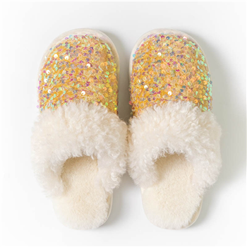 Sequin Slippers