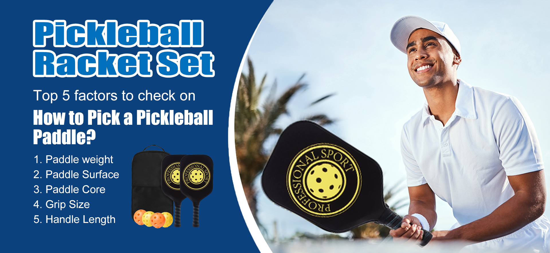 Pickleball Racket Set